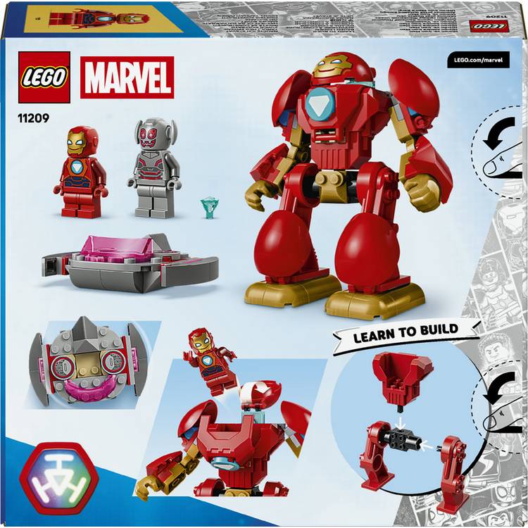 LEGO Marvel Iron Man mech 96-piece set, imported from the UK