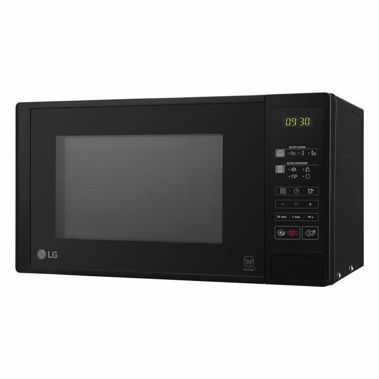 LG EasyClean 700W black microwave 20 litre, UK version