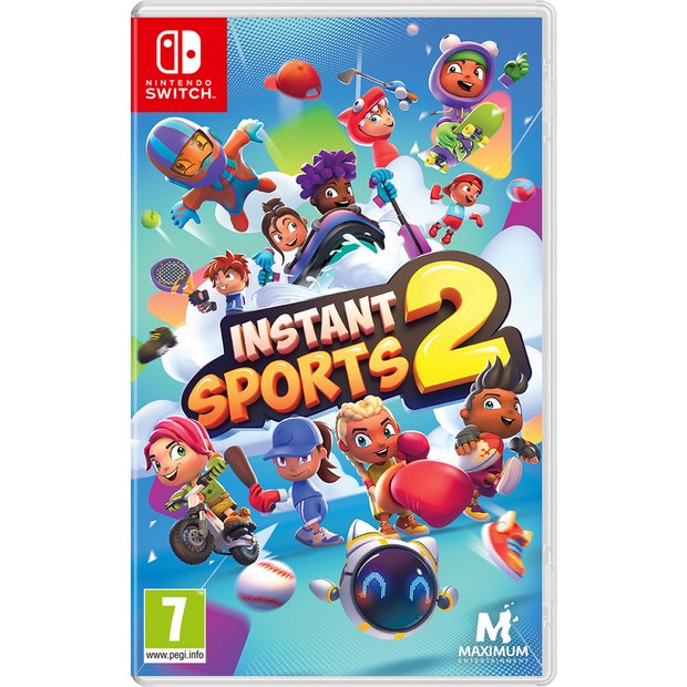 Instant Sports 2 Nintendo Switch game pre-order disc (British brand)