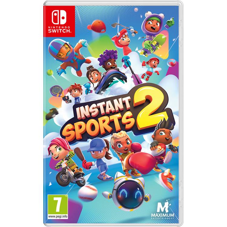 Instant Sports 2 Nintendo Switch game pre-order disc (British brand)