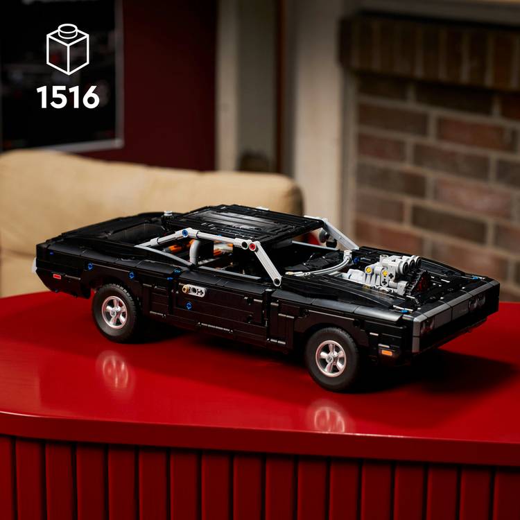 LEGO Technic Fast and Furious Dodge Charger R/T building set, imported from the UK