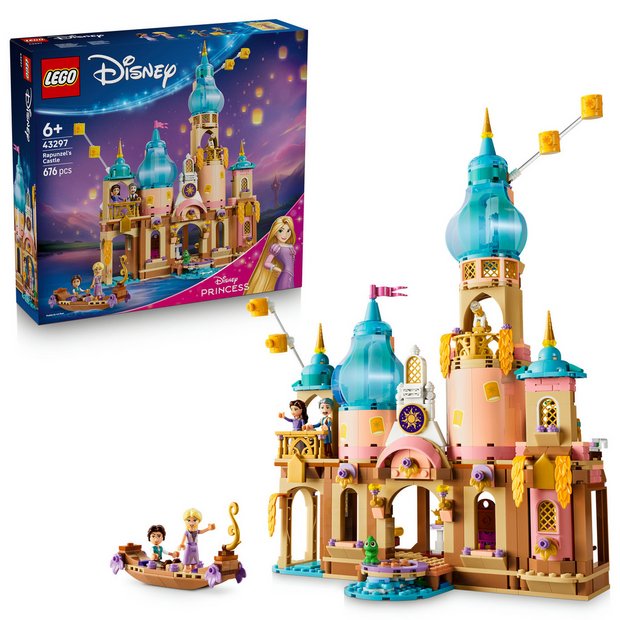 LEGO Disney Rapunzel's Castle building set 676 pieces, UK version