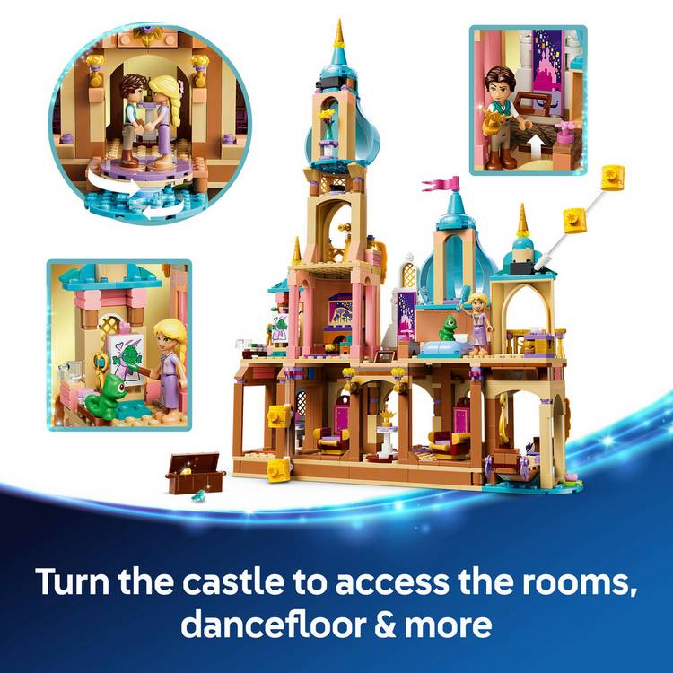 LEGO Disney Rapunzel's Castle building set 676 pieces, UK version