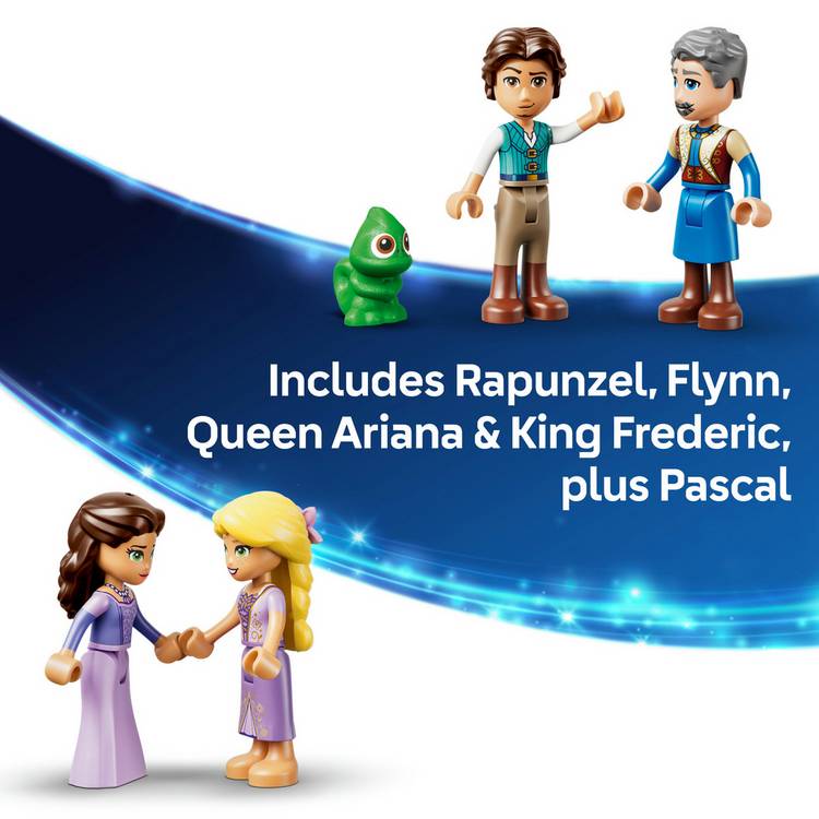 LEGO Disney Rapunzel's Castle building set 676 pieces, UK version