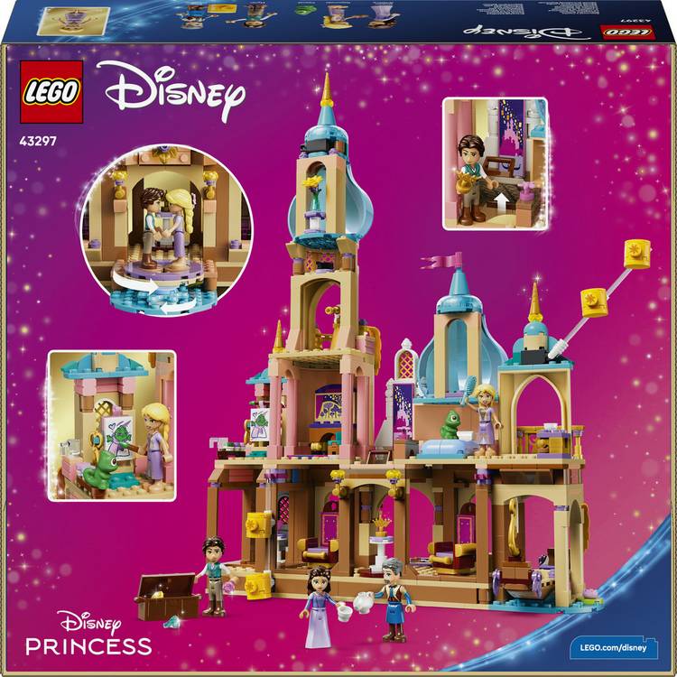 LEGO Disney Rapunzel's Castle building set 676 pieces, UK version