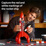 LEGO Ideas Tintin Moon Rocket model building kit (British brand)