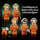 LEGO Ideas Tintin Moon Rocket model building kit (British brand)