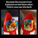 LEGO Ideas Tintin Moon Rocket model building kit (British brand)