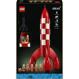 LEGO Ideas Tintin Moon Rocket model building kit (British brand)
