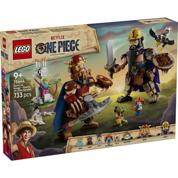 LEGO ONE PIECE Dorry vs Brogy building set 733 pieces, UK version