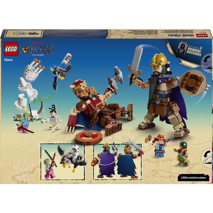 LEGO ONE PIECE Dorry vs Brogy building set 733 pieces, UK version