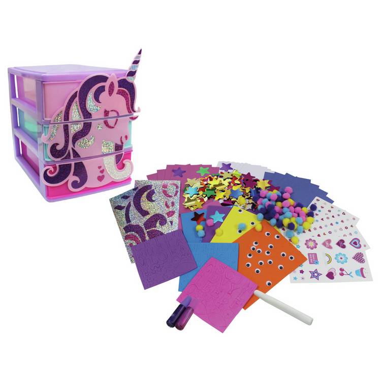 Chad Valley unicorn card making kit, imported from the UK