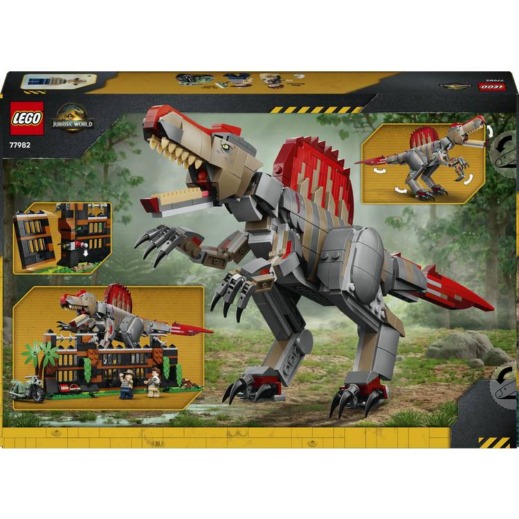 LEGO Jurassic World Spinosaurus Escape 820pc - British product