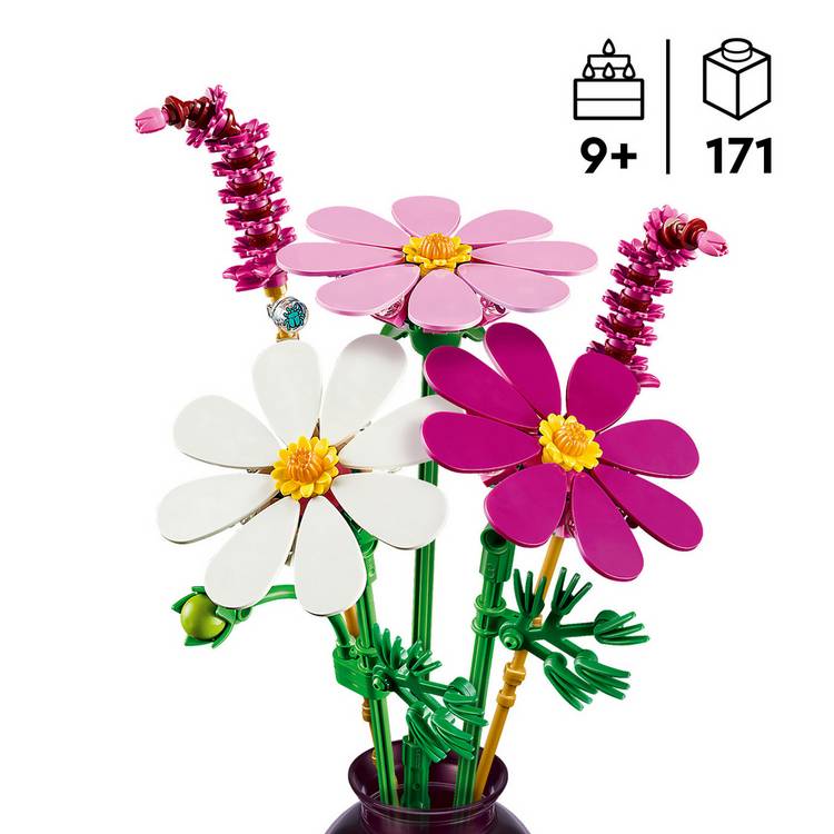 LEGO Botanicals Cosmos Flowers building set, UK version