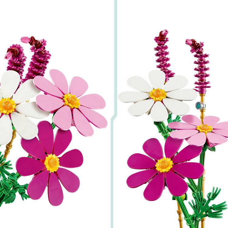 LEGO Botanicals Cosmos Flowers building set, UK version