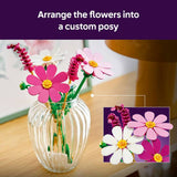 LEGO Botanicals Cosmos Flowers building set, UK version