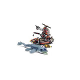 LEGO Jurassic World Mosasaurus Boat Attack set 703pc (British brand)