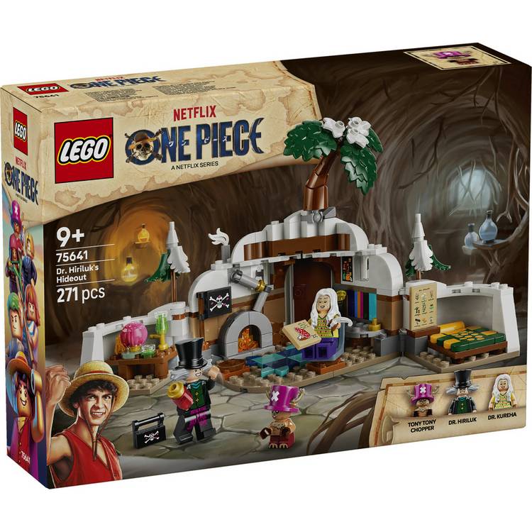 LEGO ONE PIECE Dr. Hiriluk's Hideout set 271 pieces - British product