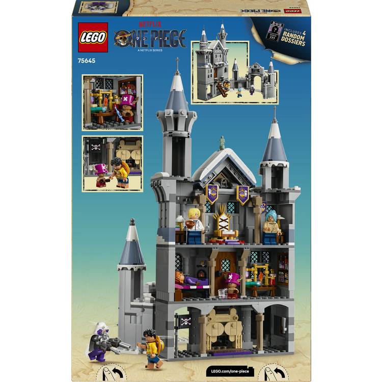 LEGO One Piece Drum Castle toy 75645, imported from the UK
