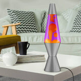 Radiance Lava Lamp orange violet 17in (British brand)