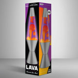 Radiance Lava Lamp orange violet 17in (British brand)