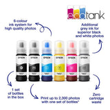 Epson EcoTank ET-8500 wireless inkjet printer - British product