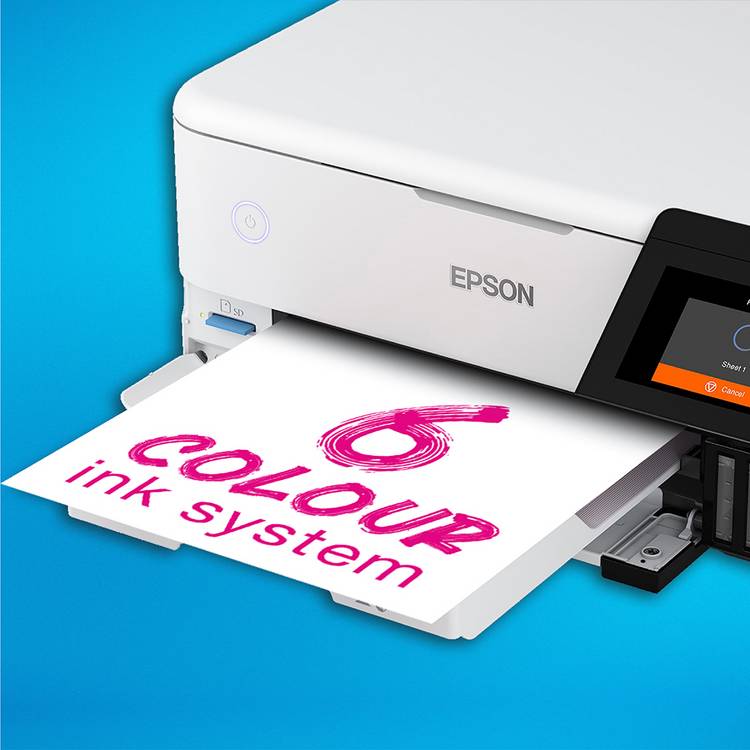 Epson EcoTank ET-8500 wireless inkjet printer - British product