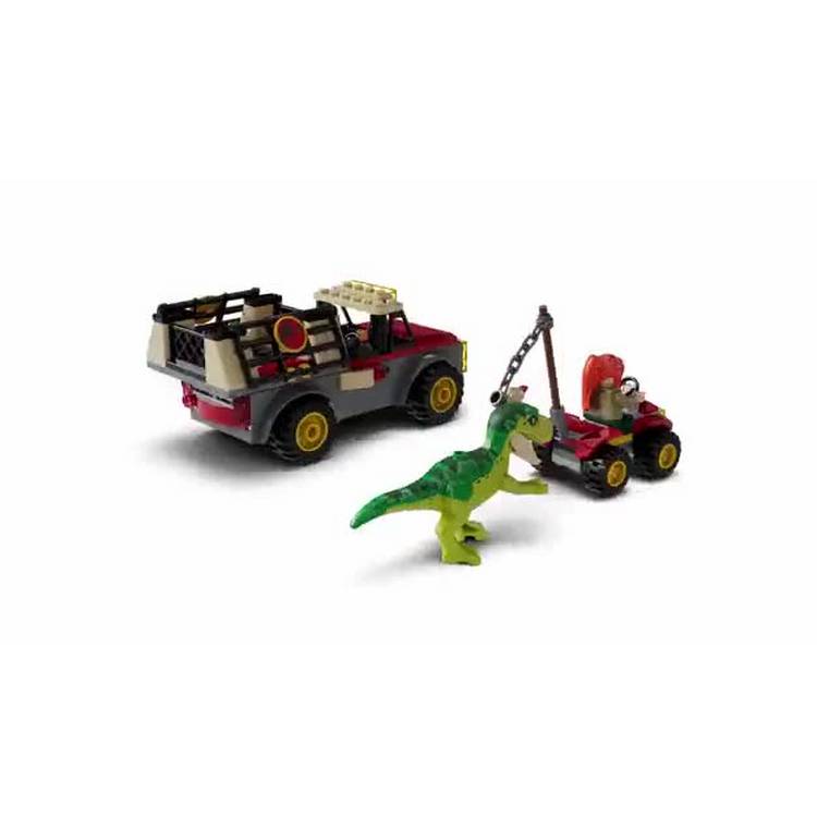 LEGO Jurassic World Young T. rex Transport Truck 115-piece - British product