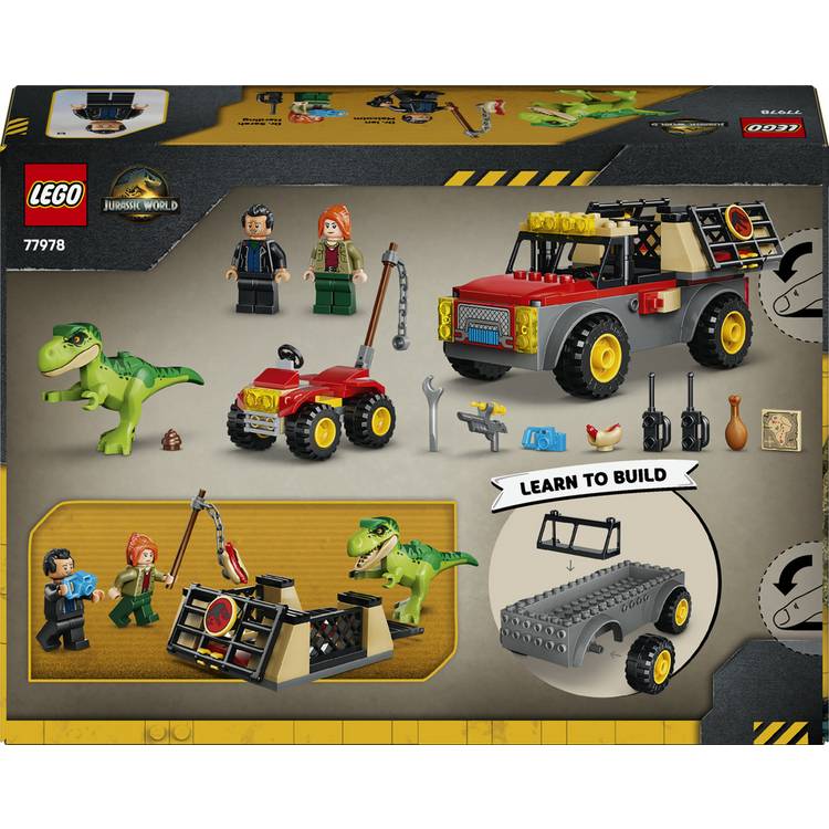 LEGO Jurassic World Young T. rex Transport Truck 115-piece - British product