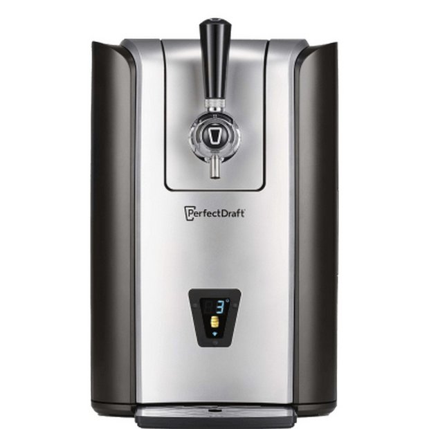 PerfectDraft Pro beer machine silver, imported from the UK