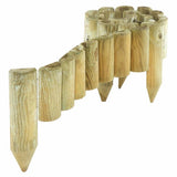 Argos Rowlinson Wooden Spiked Border Roll - Pack of 4- Buy online at McGrocer