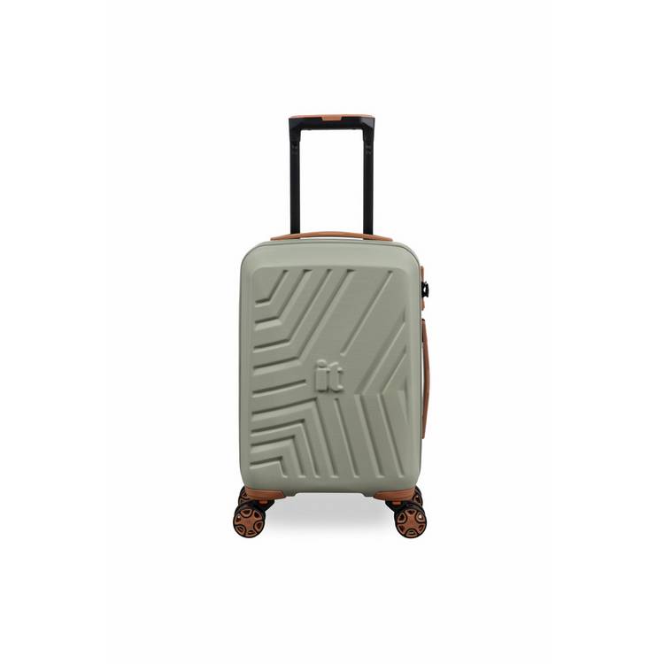 IT Luggage convertible underseat suitcase stone 26L, UK version