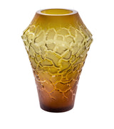 Harrods Crystal Caldera Vase with Cracked Pattern, 26cm Height- Buy online at McGrocer