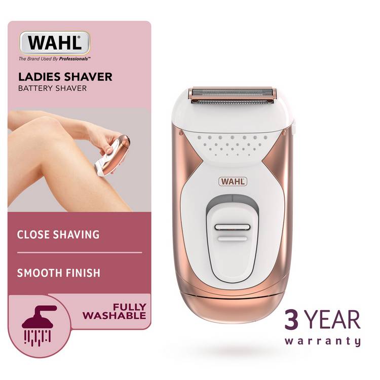 Wahl ladies wet & dry travel foil shaver, UK version