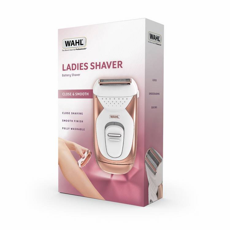 Wahl ladies wet & dry travel foil shaver, UK version