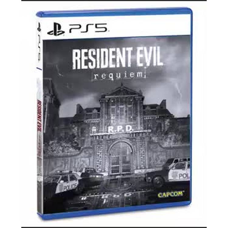 Resident Evil Requiem PS5 game disc (British brand)