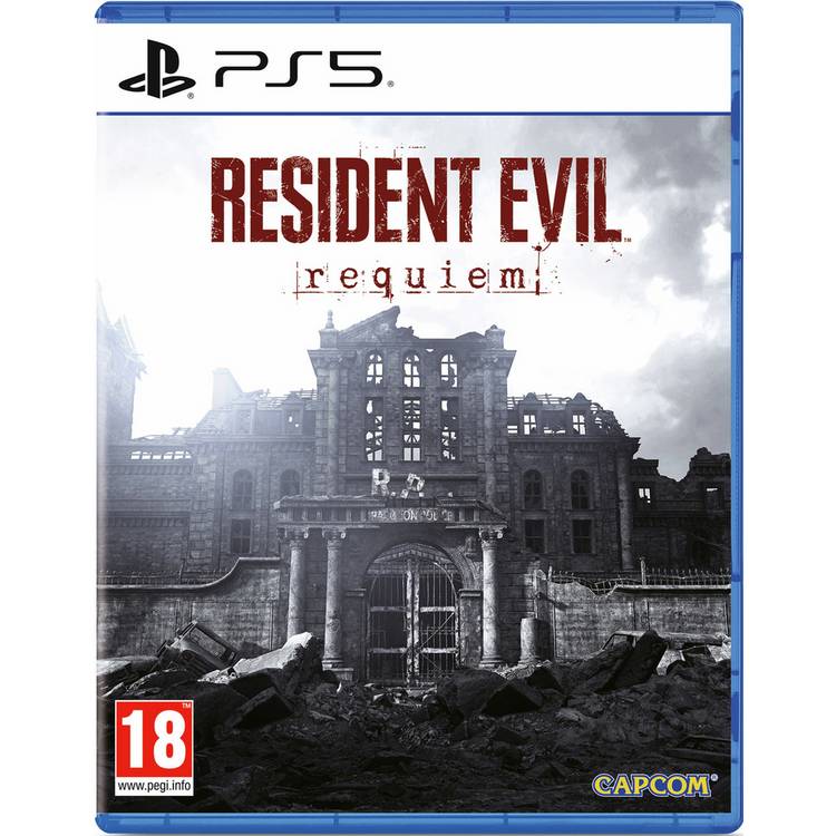 Resident Evil Requiem PS5 game disc (British brand)
