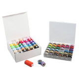 Trimits 36-spool polyester thread set assorted colours (British brand)