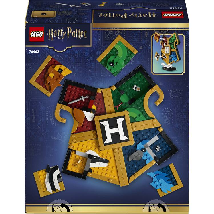 LEGO Harry Potter Hogwarts crest 3D wall art set - British product