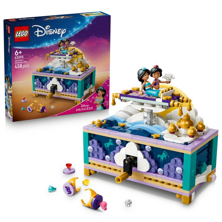 LEGO Disney Jasmine jewellery box set, imported from the UK