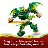 LEGO NINJAGO Lloyd's Dragon Mech Battle Pack 71862, imported from the UK