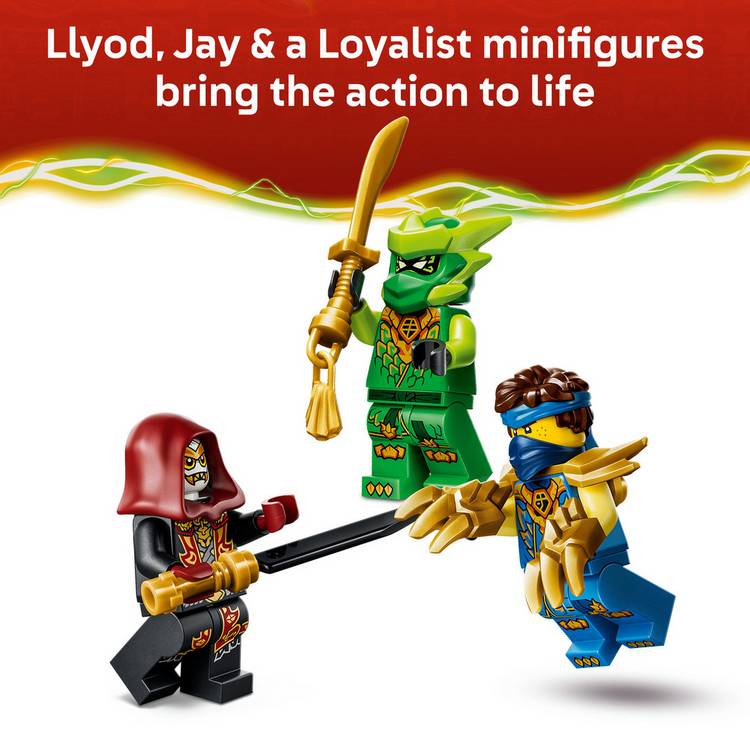 LEGO NINJAGO Lloyd's Dragon Mech Battle Pack 71862, imported from the UK