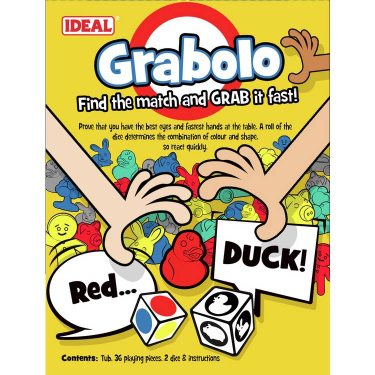 Grabolo fast-paced game, UK version