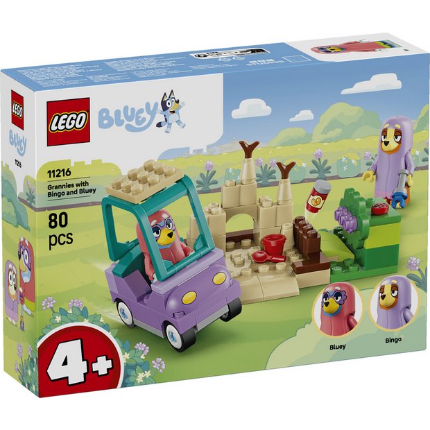 LEGO Bluey Grannies building set 80 pieces - British product