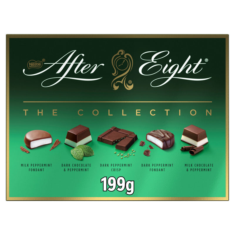 After Eight dark and milk peppermint chocolate box 199g - British product
