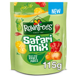 Rowntree's Safari Mix fruity flavoured jelly sweets 115g, imported from the UK