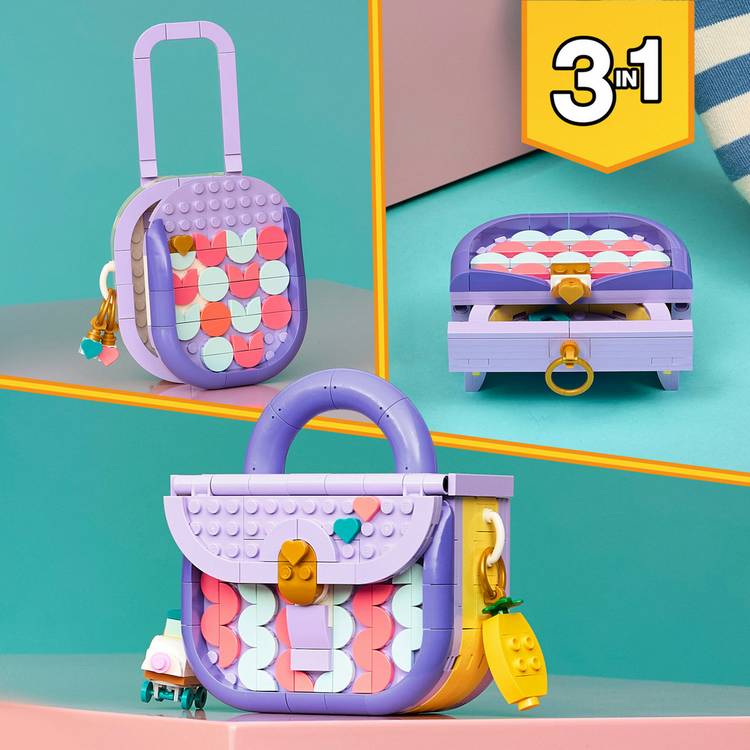 LEGO Creator 3 in 1 Art Fashion Bag with Storage 31391 (British brand)