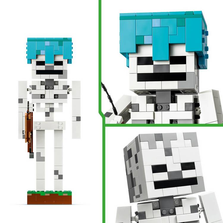 LEGO Minecraft The Skeleton figure 29 cm (British brand)
