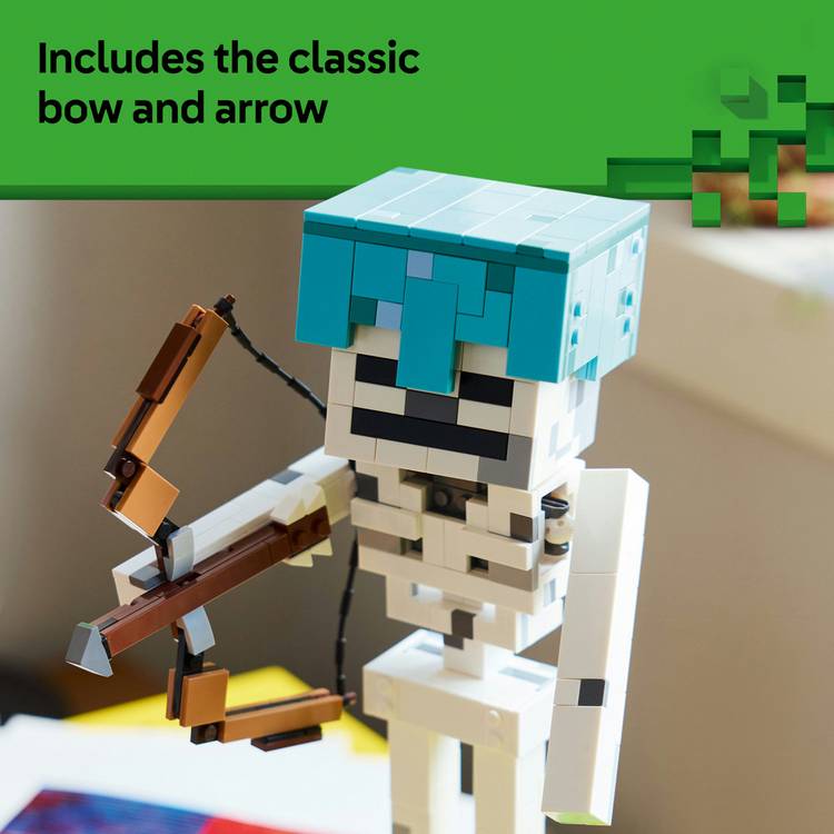 LEGO Minecraft The Skeleton figure 29 cm (British brand)