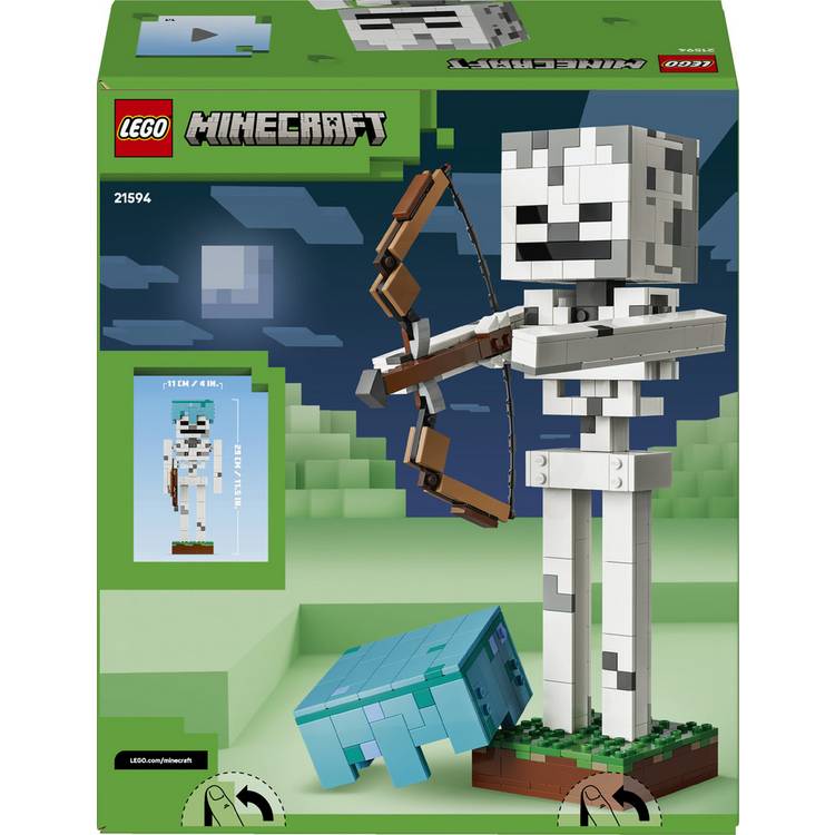 LEGO Minecraft The Skeleton figure 29 cm (British brand)
